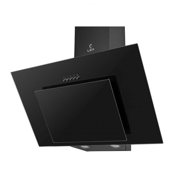 Вытяжка кухонная наклонная LEX Mira G 500 Black