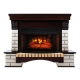 Электрокамин RealFlame Country 33W AO c Firespace 33W S IR, инфракрасный обогрев